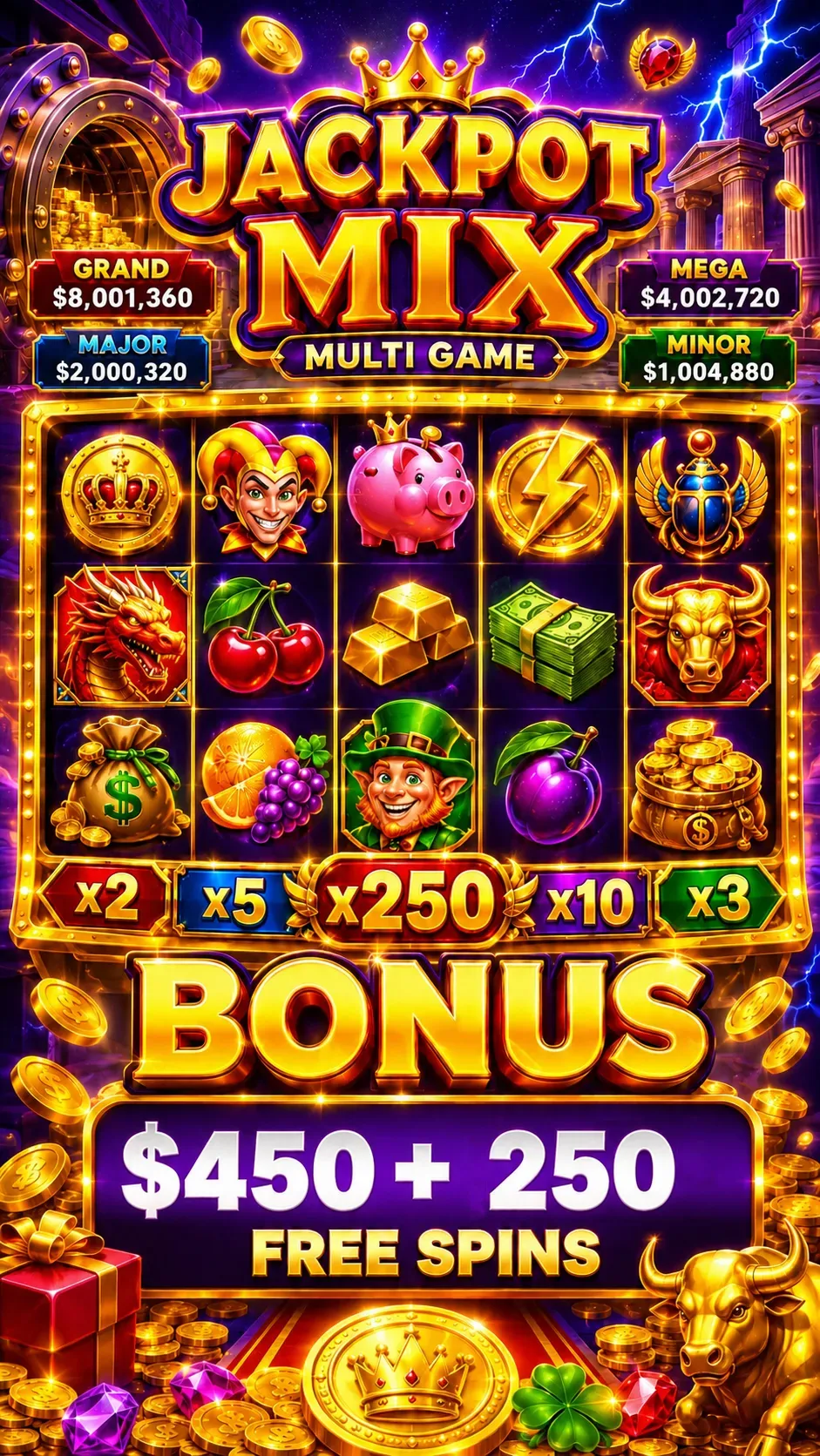 Jackpot Mix preview 1